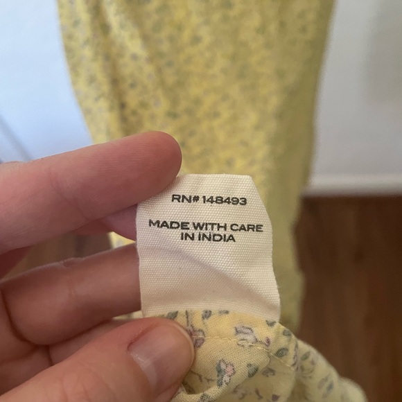 Doen Sofia Dress in Moonflower Floral Sz L - Picture 10 of 11